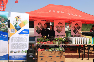 青島德和物業(yè)城發(fā)生態(tài)農業(yè)園參加&ldquo;青島菇香之旅&rdquo;